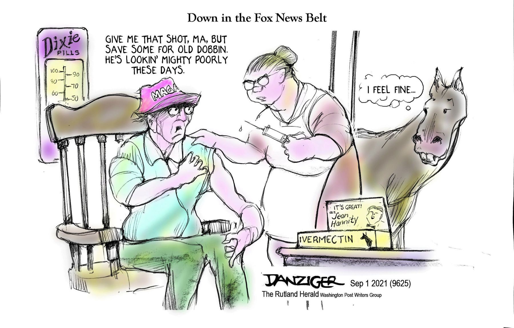 Jeff Danziger cartoon